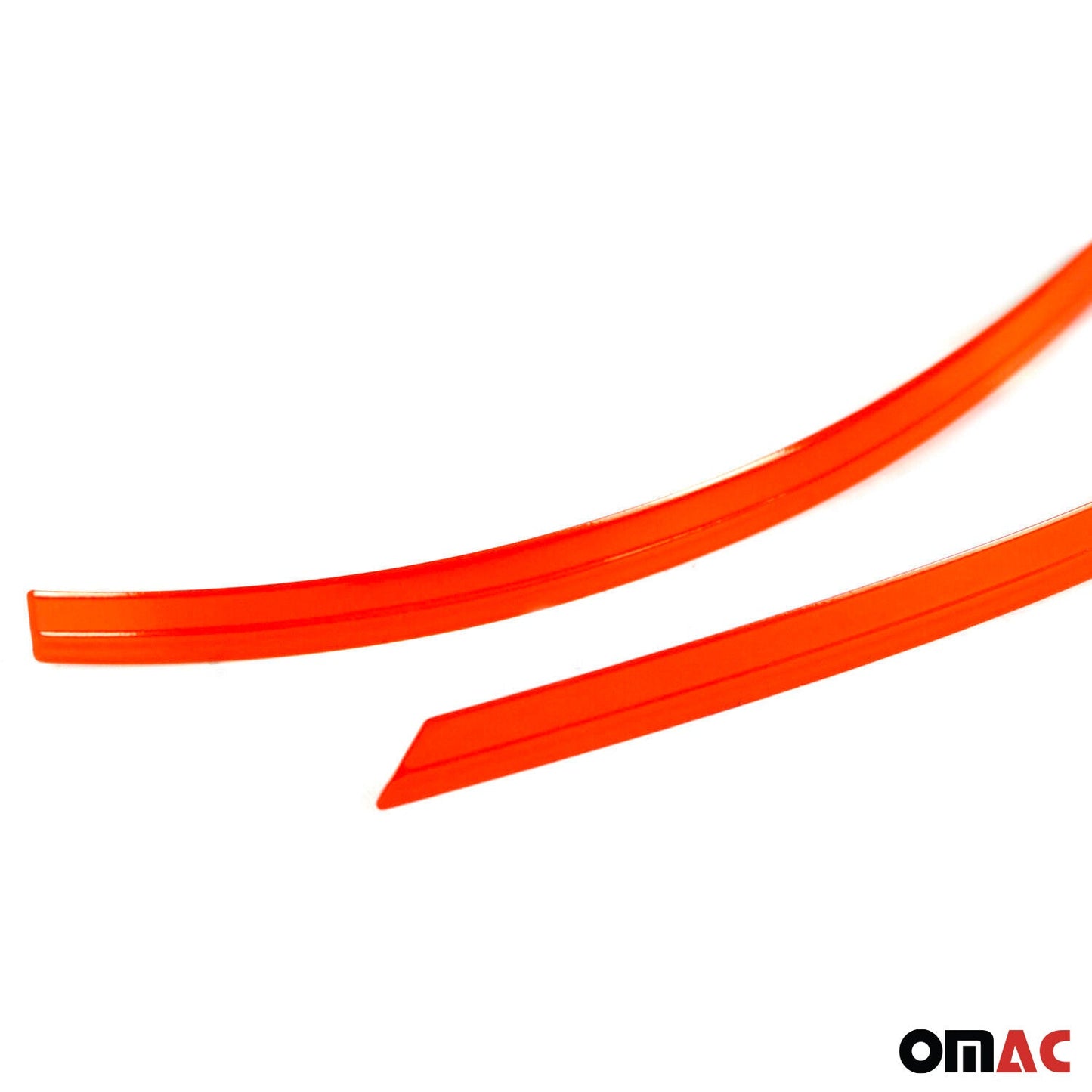 Set 2 capace oglinzi sport portocalii din oțel inoxidabil pentru VW Transporter T5 2010-2015