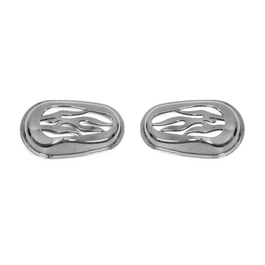 Ramă semnalizator, bezel semnalizare, semnalizator lateral pentru Skoda Fabia 1999-2007, ABS cromat, 2x