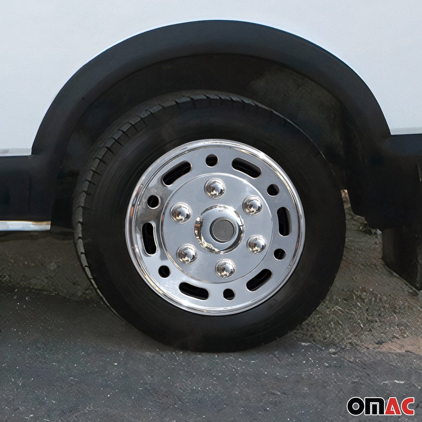 4x Radkappen Radzierblenden Radblenden 16" für Ford Stahl Silber