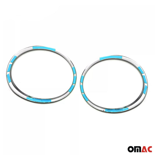 Scheinwerfer Leisten Scheinwerferblende für Nissan Juke 2021-2025 Edelstahl 2tlg