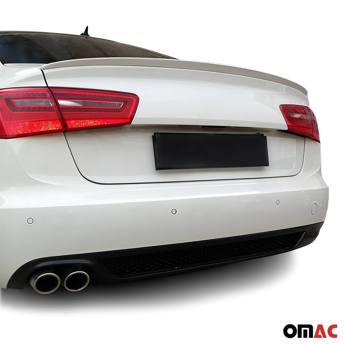 Eleron spate, aripă spate, bordură spate pentru Audi A6 Sedan C7 2011-2018, culoare LY9C, ABS