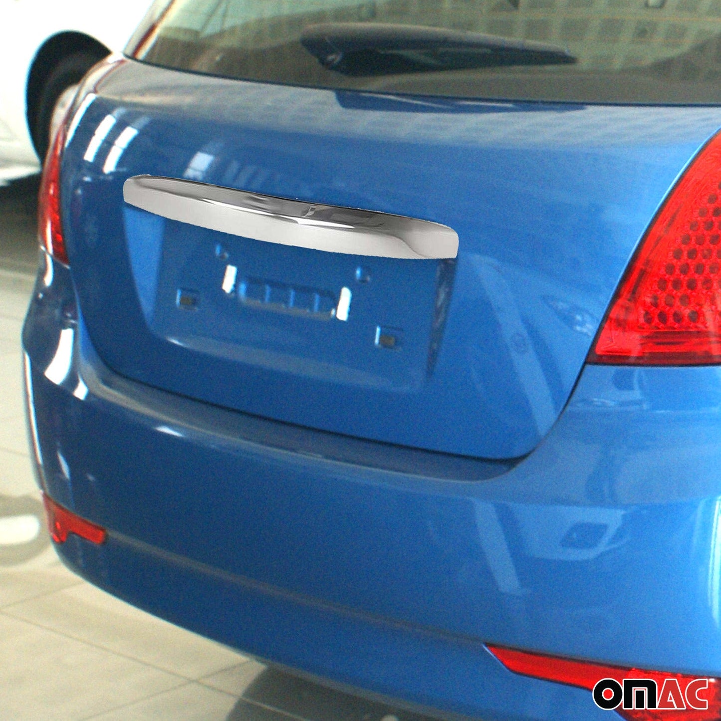 Bandă decorativă portbagaj, bandă decorativă spate pentru Kia Ceed ED 2009-2012 hatchback, oțel inoxidabil