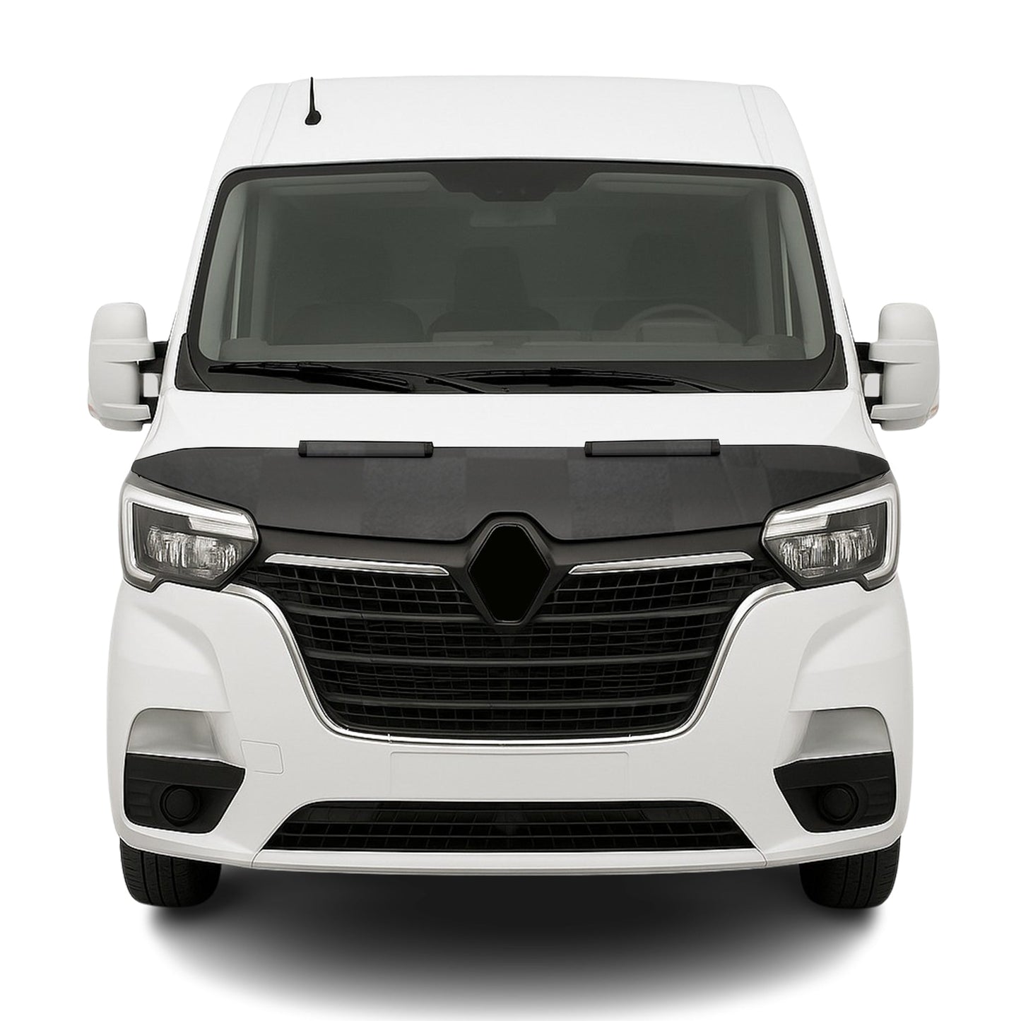 Haubenbra Steinschlagschutz Bonnet Bra für Renault Master 2020-2025 Kariert Halb