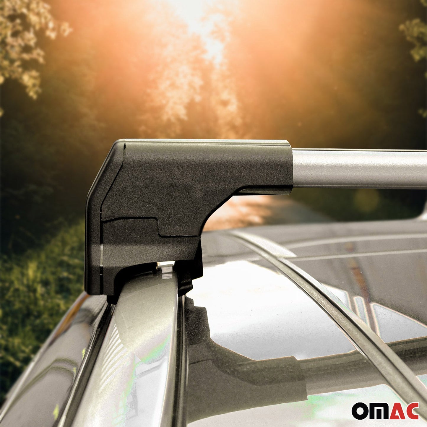 Portbagaj de plafon pentru Opel Mokka / Mokka X 2012-2019 75kg aluminiu argintiu 2 buc