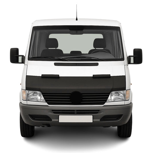 Haubenbra Steinschlagschutz für Mercedes Sprinter 1995-2000 Schwarz Halb