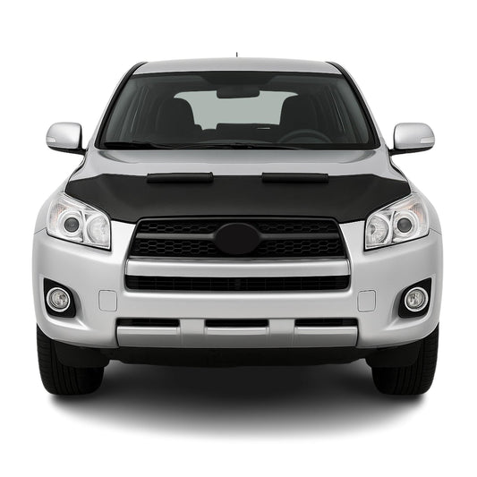 Haubenbra Steinschlagschutz Bonnet Bra für Toyota RAV4 2009-2012 Schwarz Halb