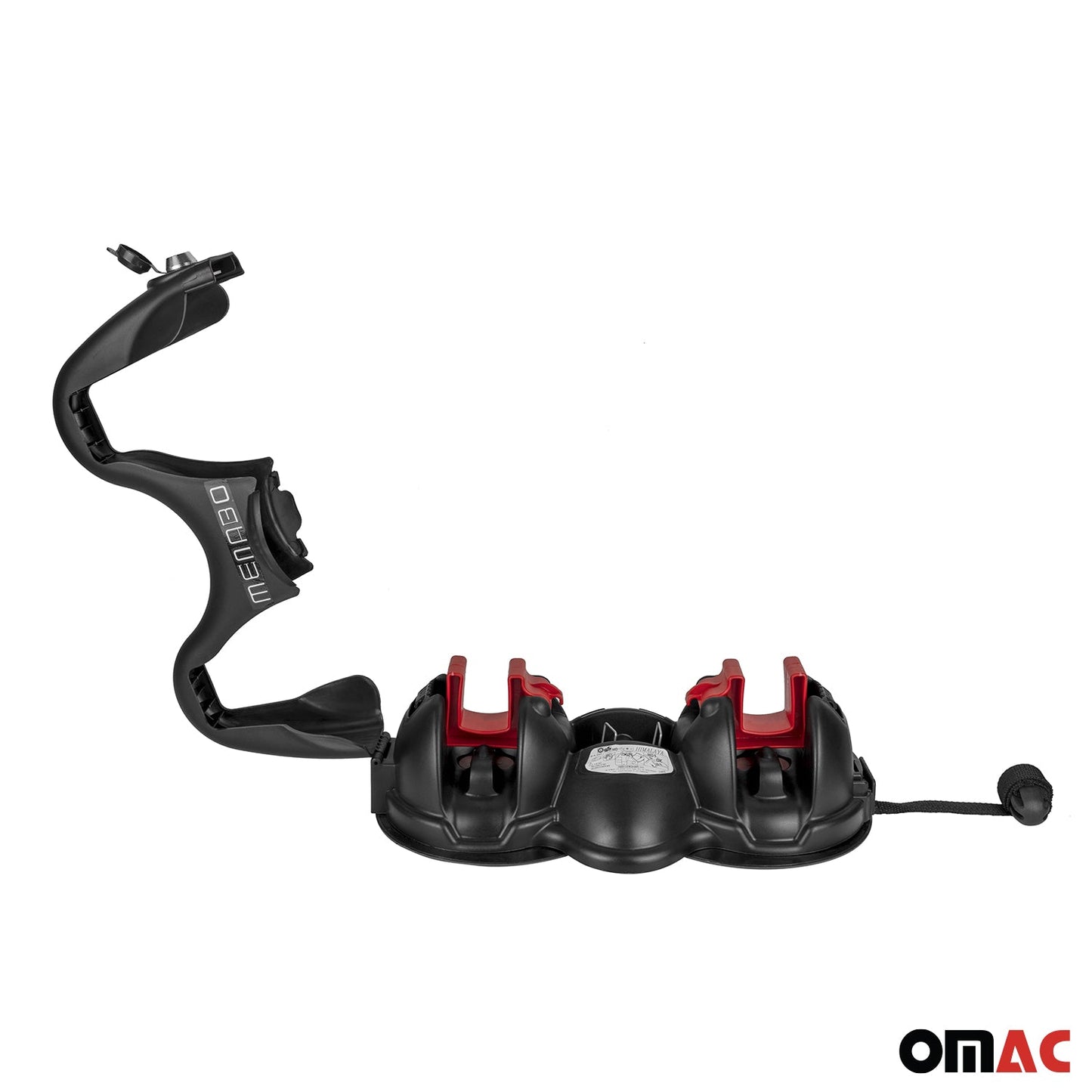 Menabo Magnetyczny uchwyt na narty, snowboard, bagażnik dachowy, zamykany, czarny, 2x