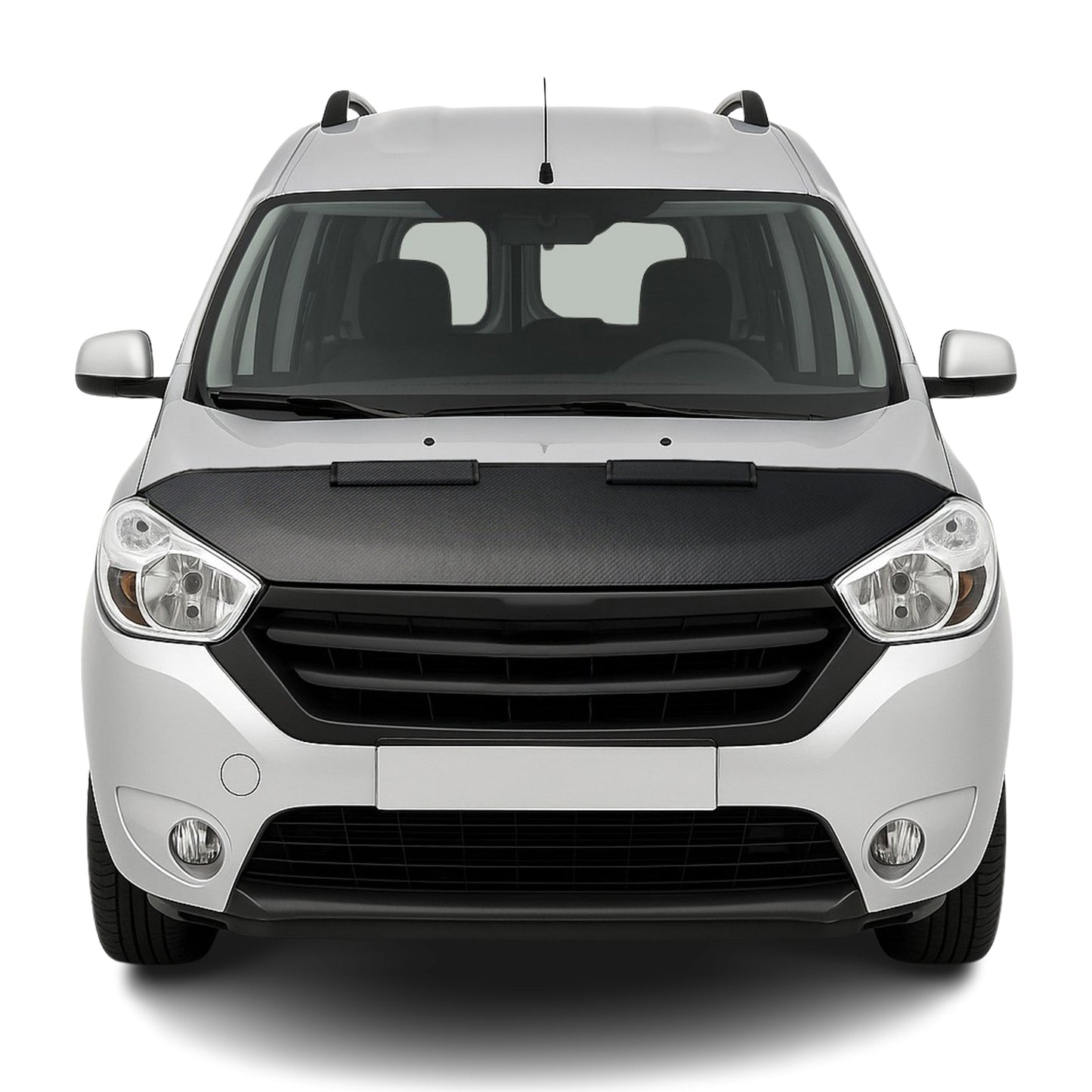 Haubenbra Steinschlagschutz Bonnet Bra für Dacia Dokker 2012-2021 Carbon Halb