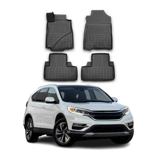 2012-2017 Honda CR-V Fußmatten TPE Schwarz 4 tlg