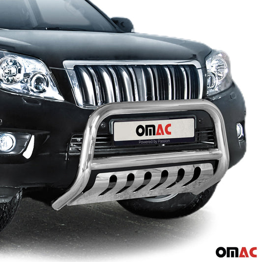 Frontbügelschutz Frontschutzbügel für Toyota Land Cruiser 150 2010-13 Grau ABE