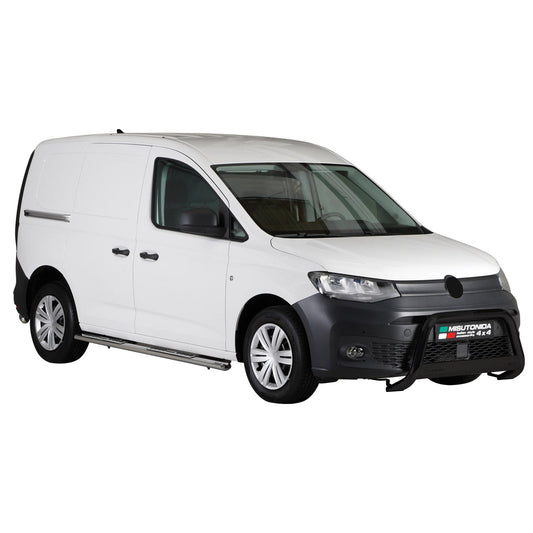 Frontbügel Frontschutzbügel für VW Caddy 2021-2025 ø63mm Stahl Schwarz Schutz