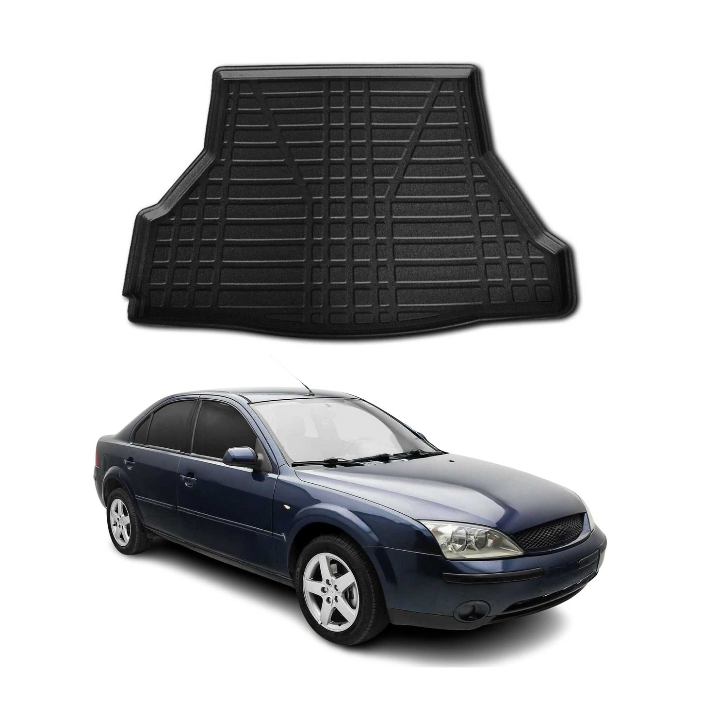 Kofferraumwanne Laderaumwanne für Ford Mondeo mk3 2000-2007 Gummi TPE