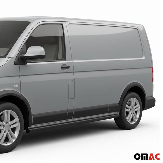 Radlaufschutz Kotflügel für VW T5 2003-2015 L2 Langer Radstand ABS Schwarz 11tlg