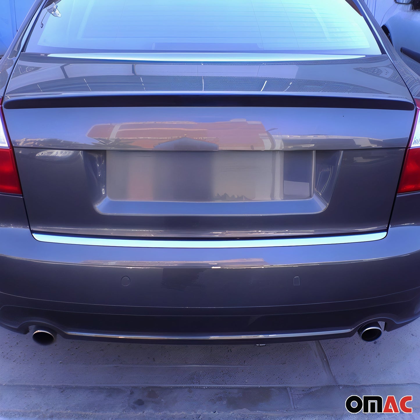 Eleron spate, eleron plafon, margine spate pentru VW Passat 3C B6 2005-2010, ABS, negru, 1 bucată