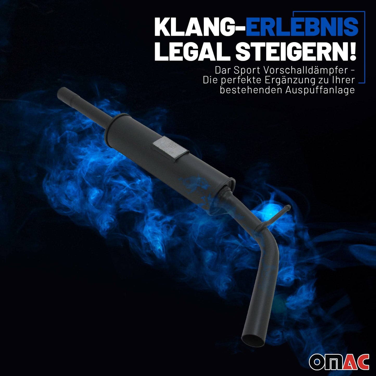 NOVUS Sport Vorschalldämpfer für VW Polo 6N 6N2 mit EG Betriebserlaubnis