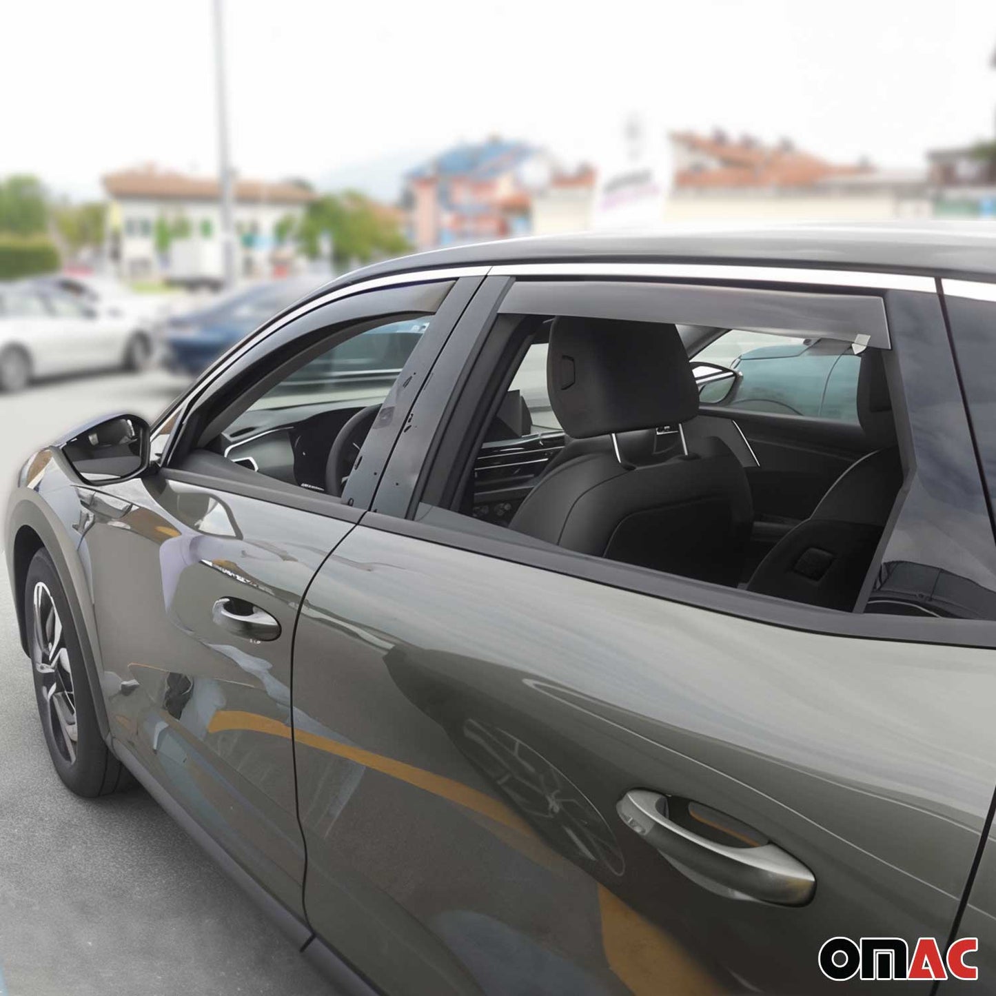 Windabweiser Regenabweiser für Citroen C5 X 2022-2025 Dunkel Acryl 4tlg