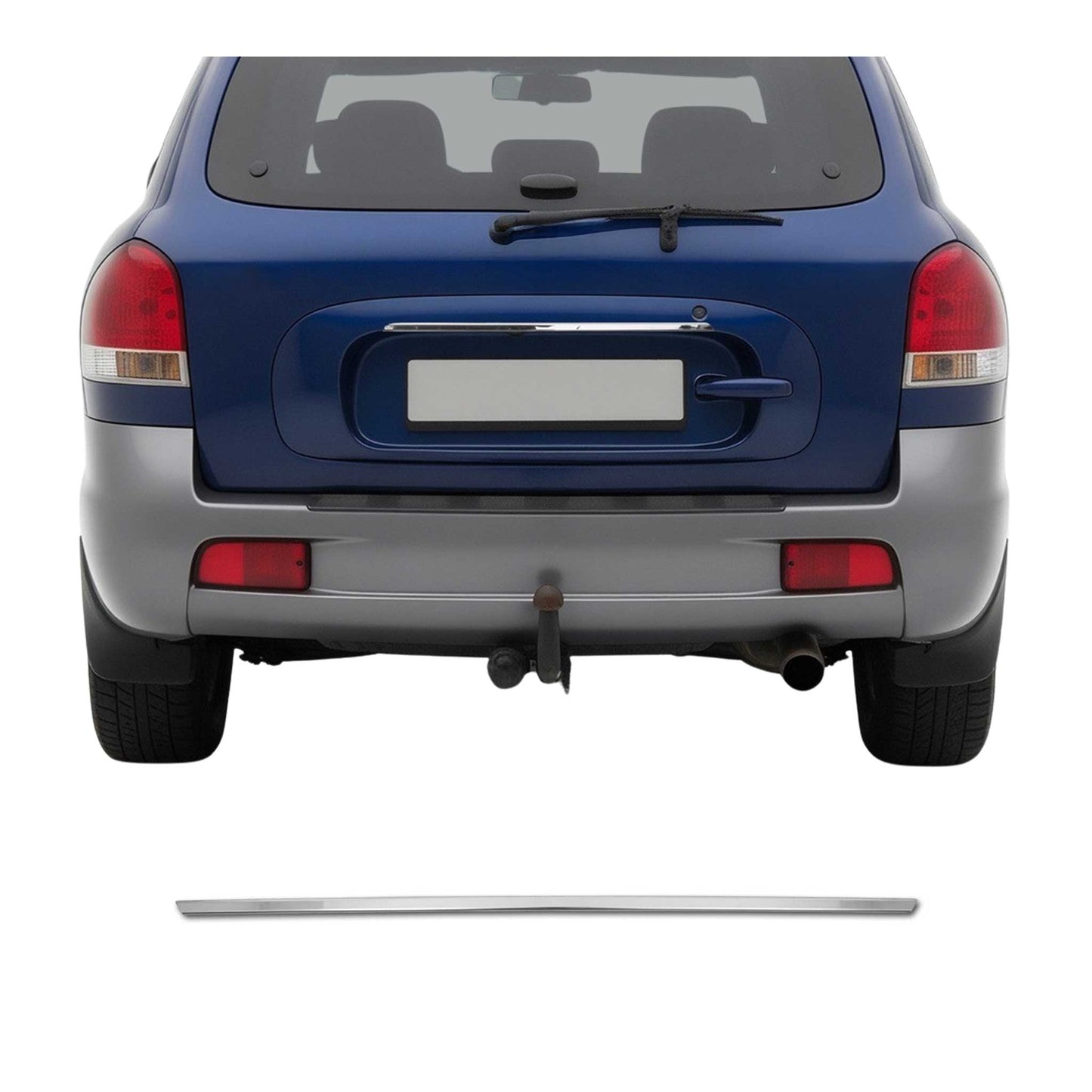 Kofferraumöffner Griff für Renault Symbol Thalia 2008-2013 Edelstahl Chrom