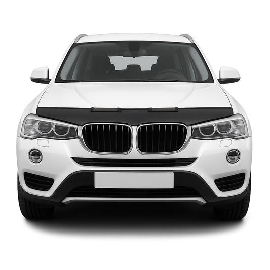 Protecție capotă anti-ciobire pentru BMW X3 F25 2010-2017, jumătate neagră