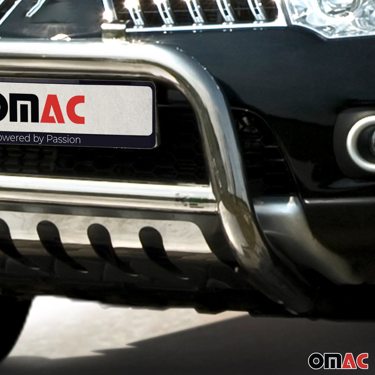 Bară de protecție/buton față pentru Mitsubishi L200 2006-2009, omologată ABE, oțel inoxidabil, argintiu