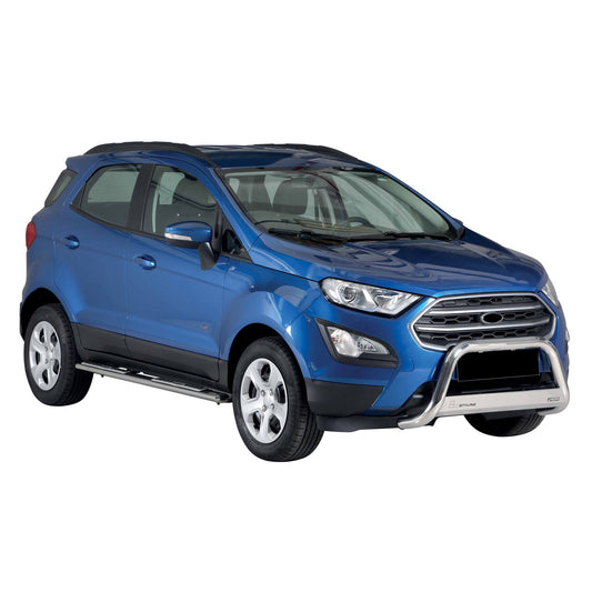 Bară de protecție/buton față pentru Ford Ecosport 2018-2022, ø63mm, oțel, argintiu