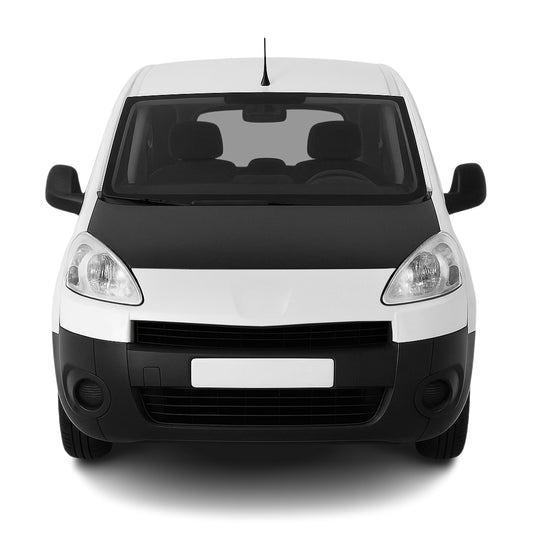 Haubenbra Bonnet Bra Steinschlagschutz für Peugeot Partner Tepee 2008-18 Schwarz