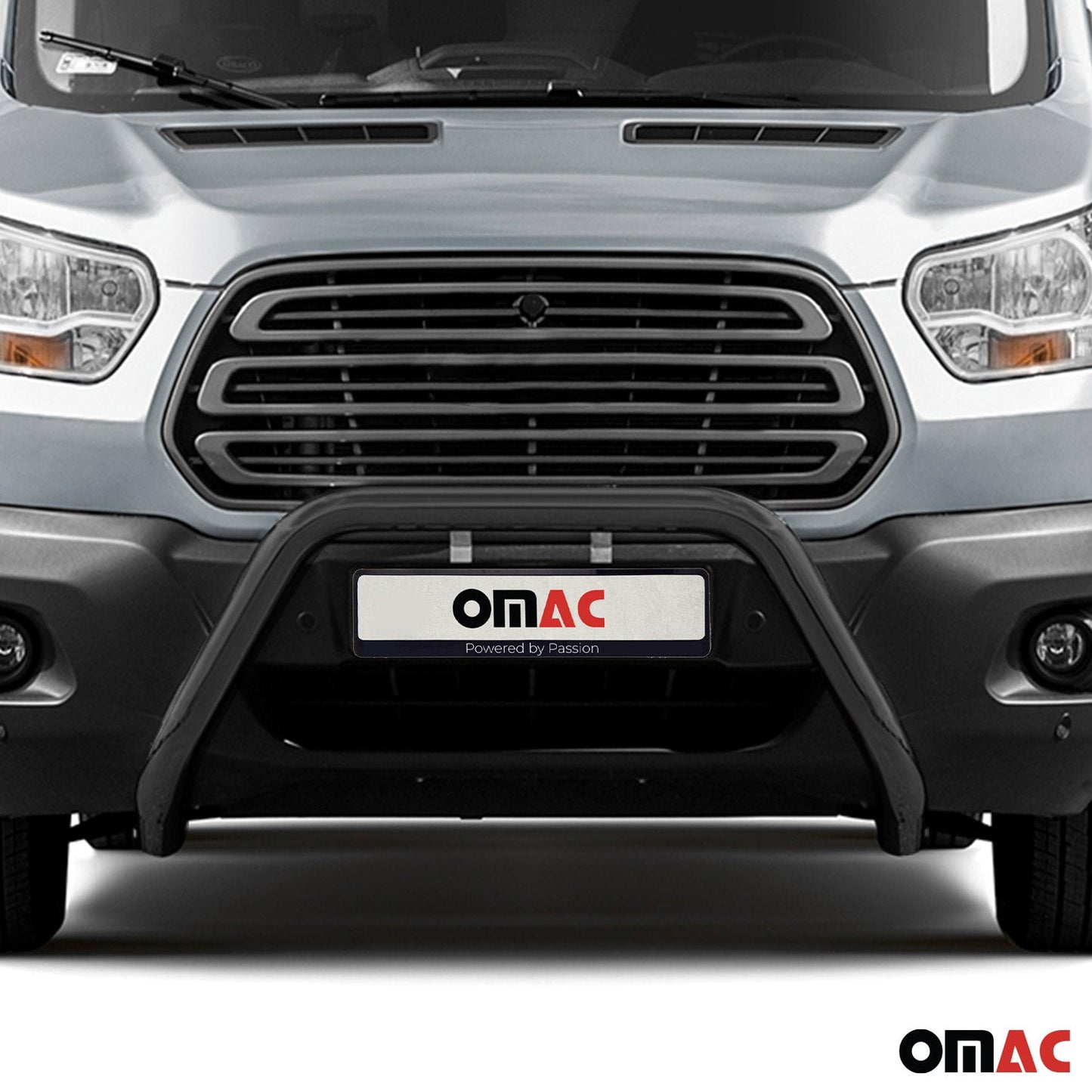 Edelstahl Frontschutzbügel Rammschutz für Ford Transit 2014-2025 ABE