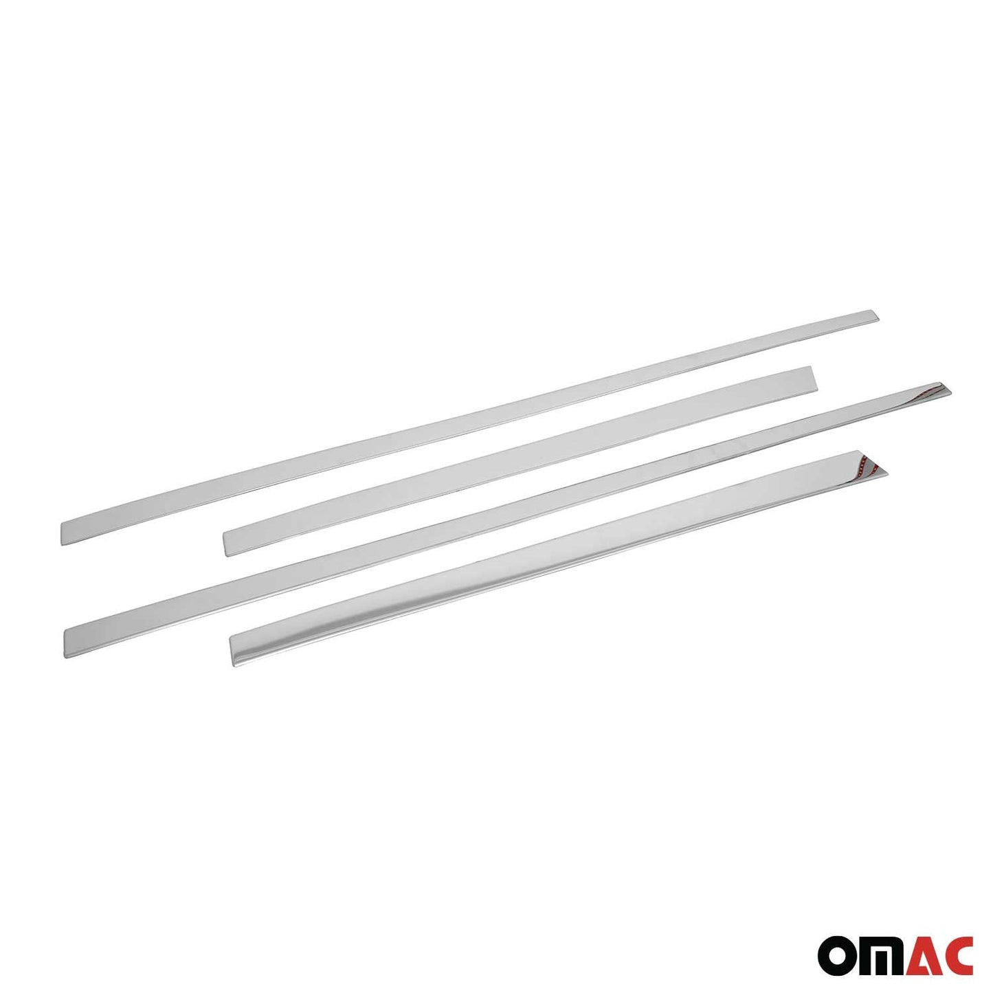 Seitentürleiste Türschutzleiste für VW Tiguan mk3 2024-2025 Edelstahl Chrom 4tlg