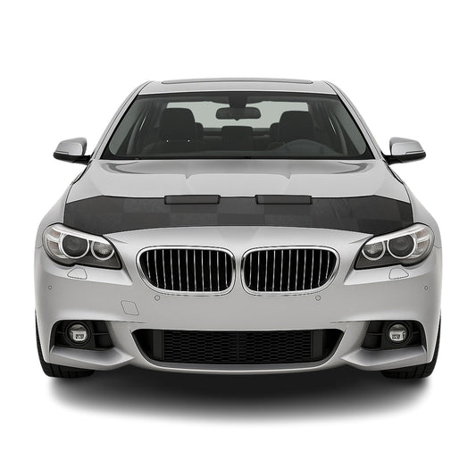 Haubenbra Steinschlagschutz Bonnet Bra für BMW 5er 2010-2016 Kariert Halb