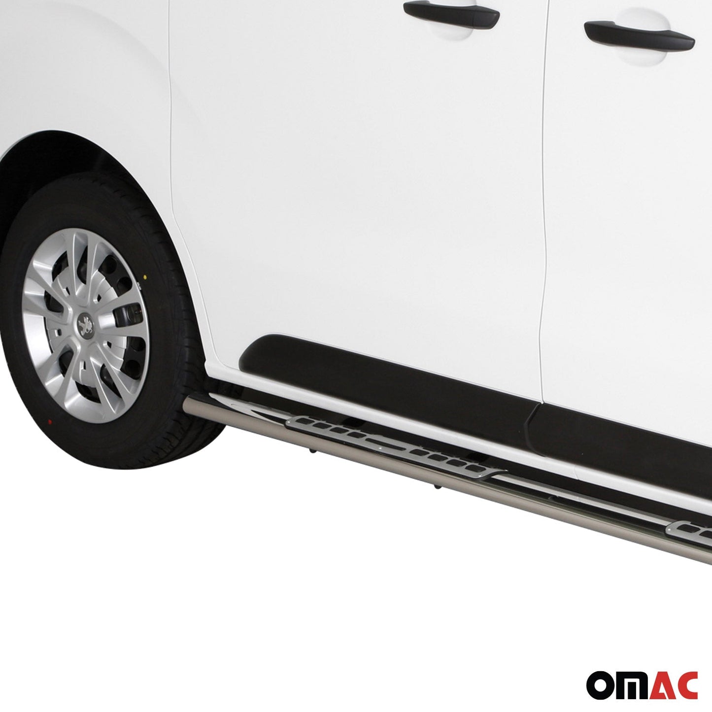 Stahl Seitenschweller Schwellerrohre für Peugeot Expert 2016-2025 L2 Mitte Grau