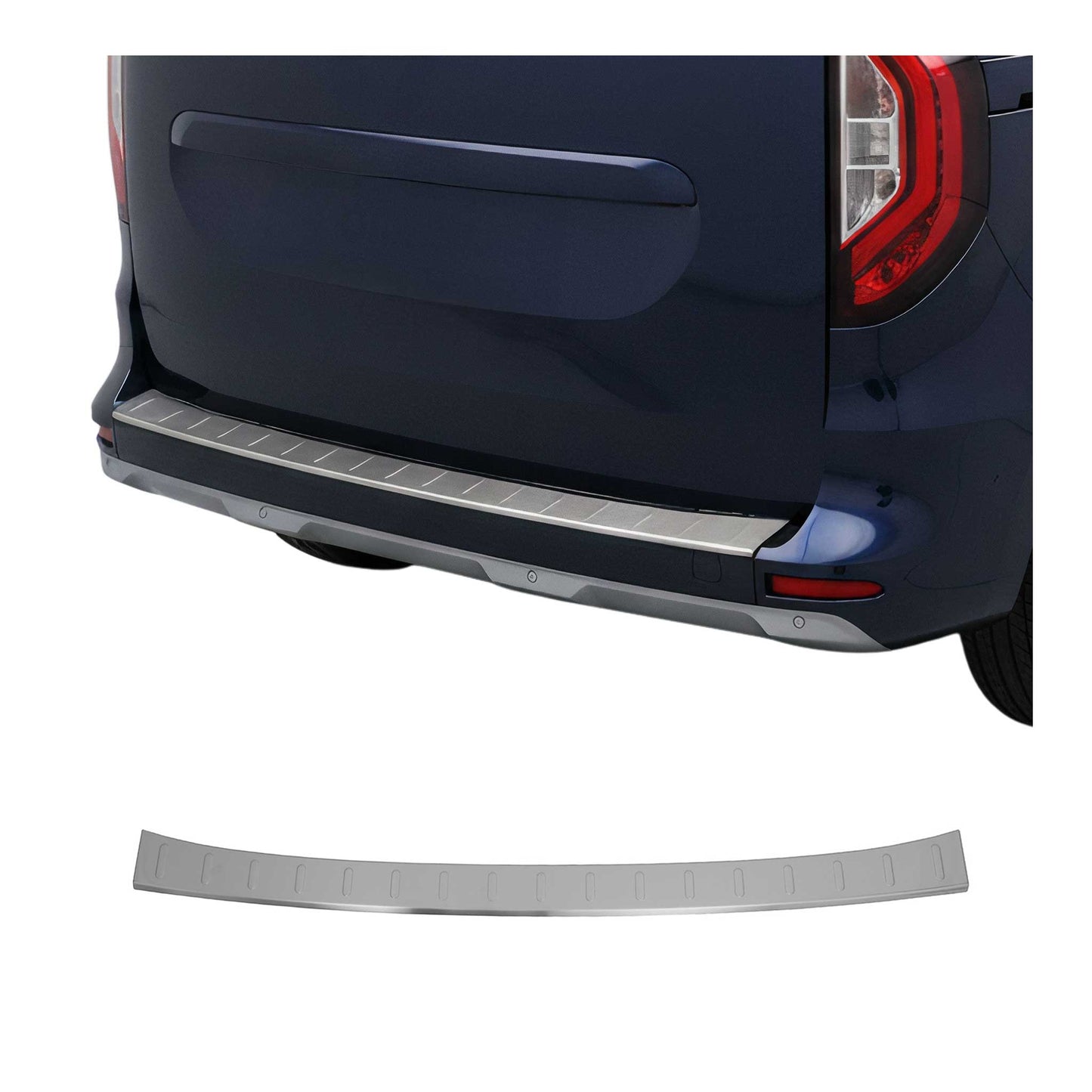 Ladekantenschutz für Mercedes Citan 2021-2025 Edelstahl Chrom Gebürstet