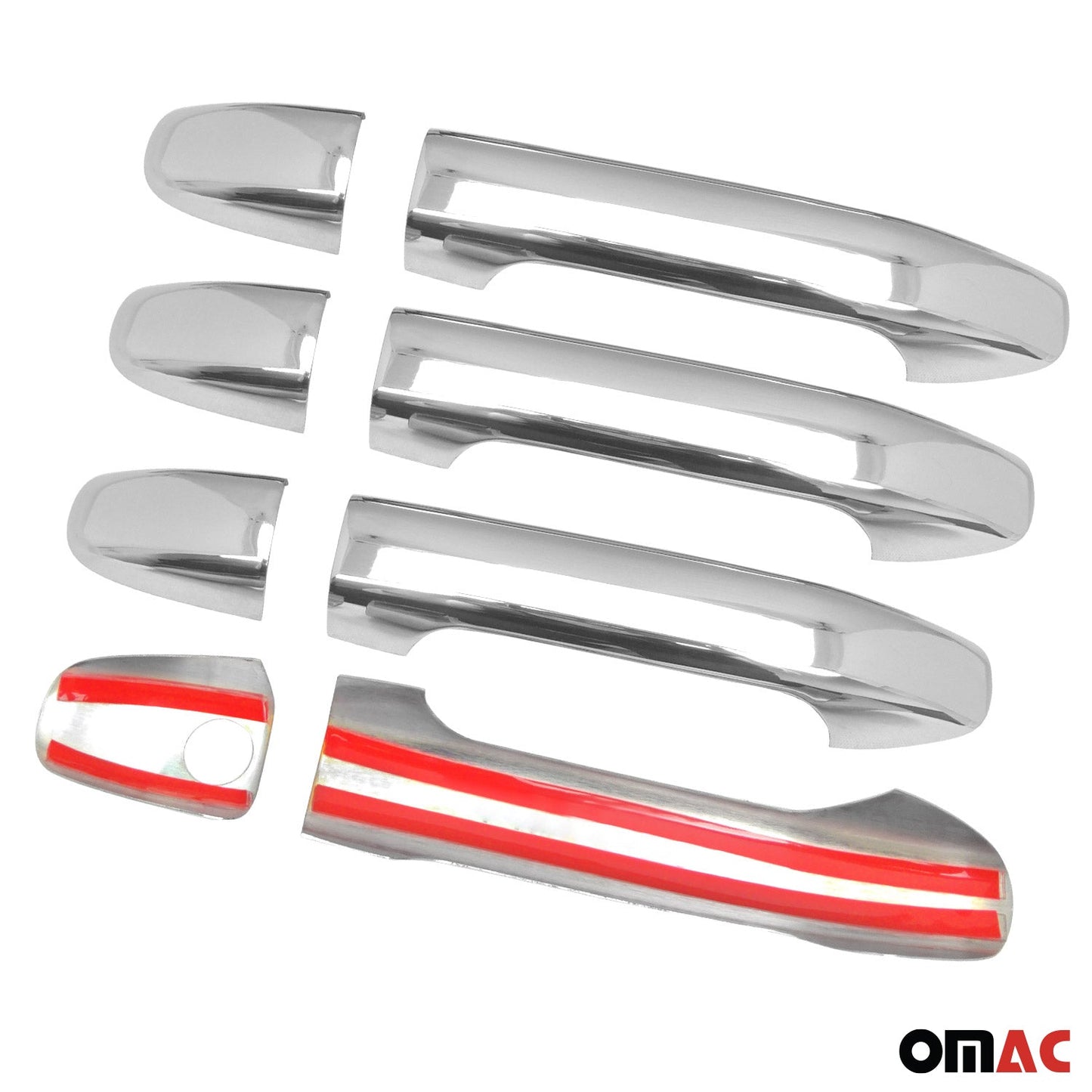 Türgriff Blende Türgriffkappen für Mercedes Vito W447 2014-2025 4Tür Chrom 8x