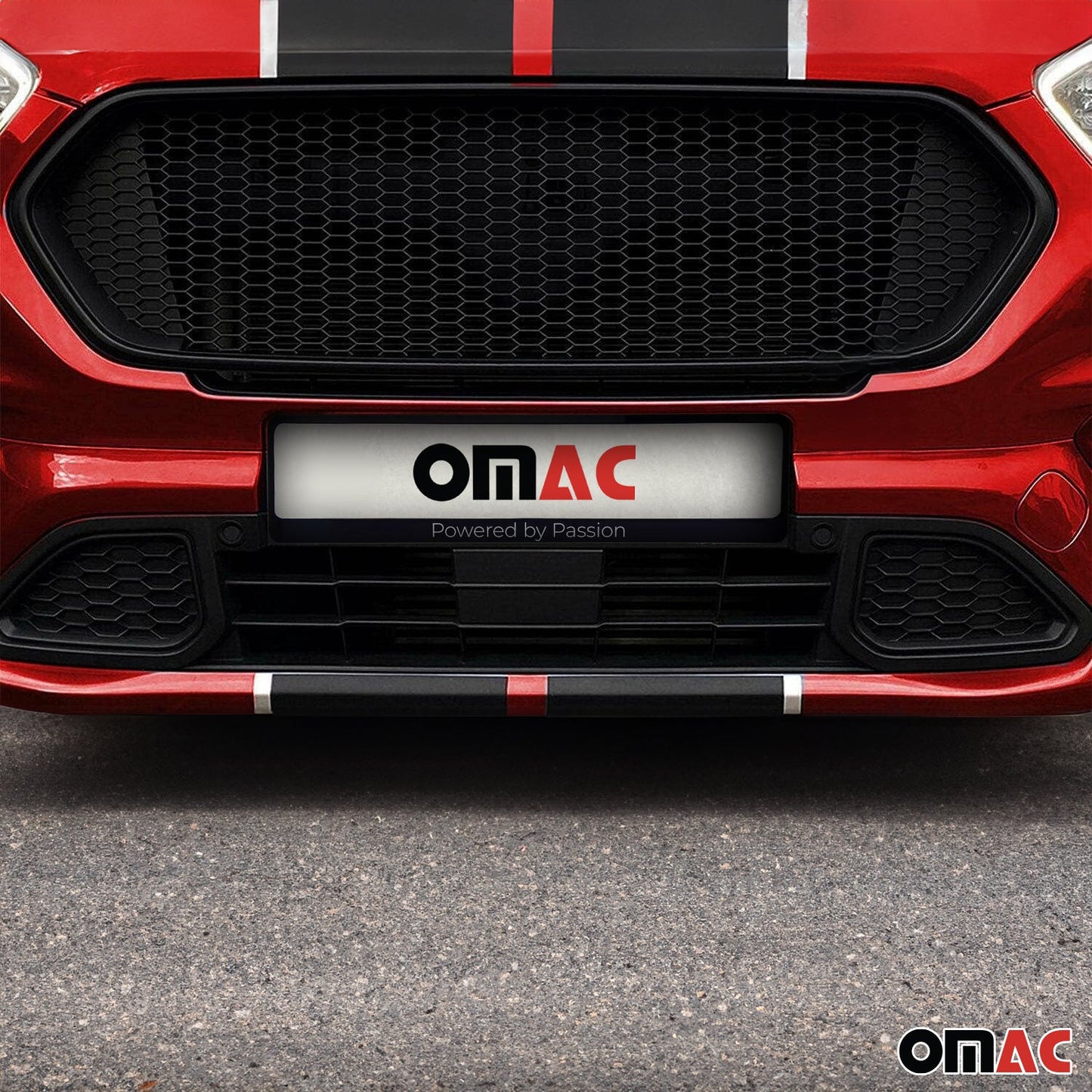 ABS Kunststoff Waben Gitter Fein 100x24cm Sport für Stoßstange Auto Grill