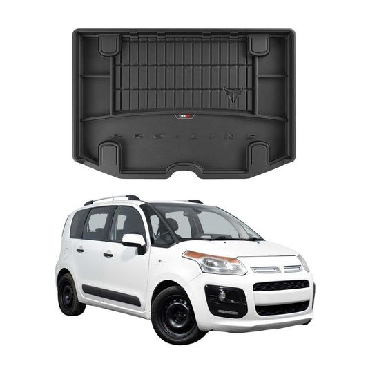 OMAC Gummi Kofferraumwanne für Citroen C3 Picasso 2009-2017 TPE Laderaumwanne