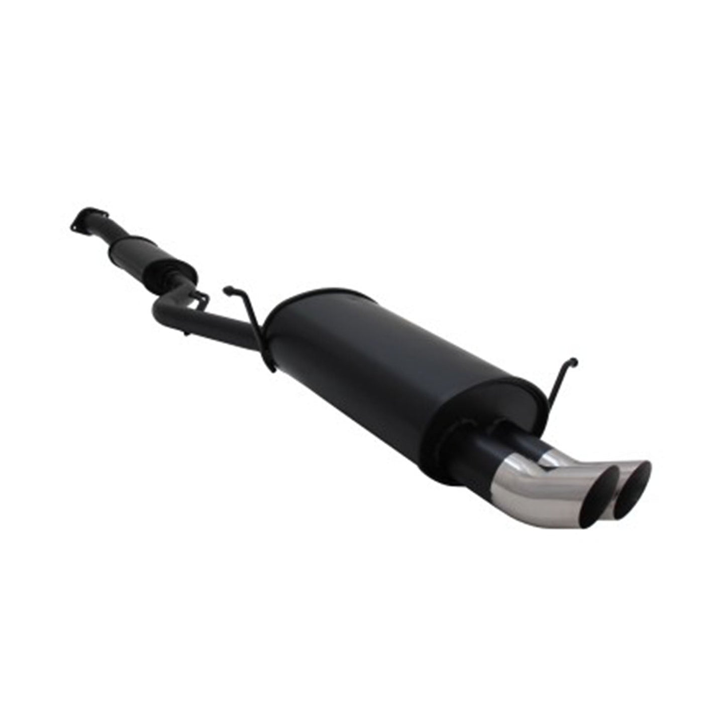 Novus Sportauspuff für BMW E36 Compact 318Ti 2x76mm DTM Endschalldämpfer mit ABE