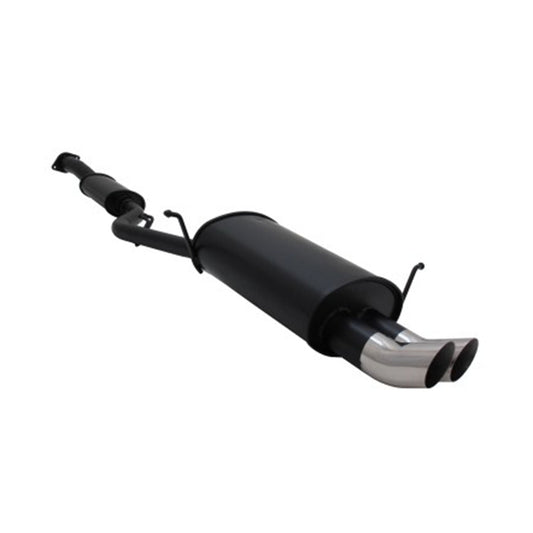 Novus Sportauspuff für BMW E36 Compact 318Ti 2x76mm DTM Endschalldämpfer mit ABE