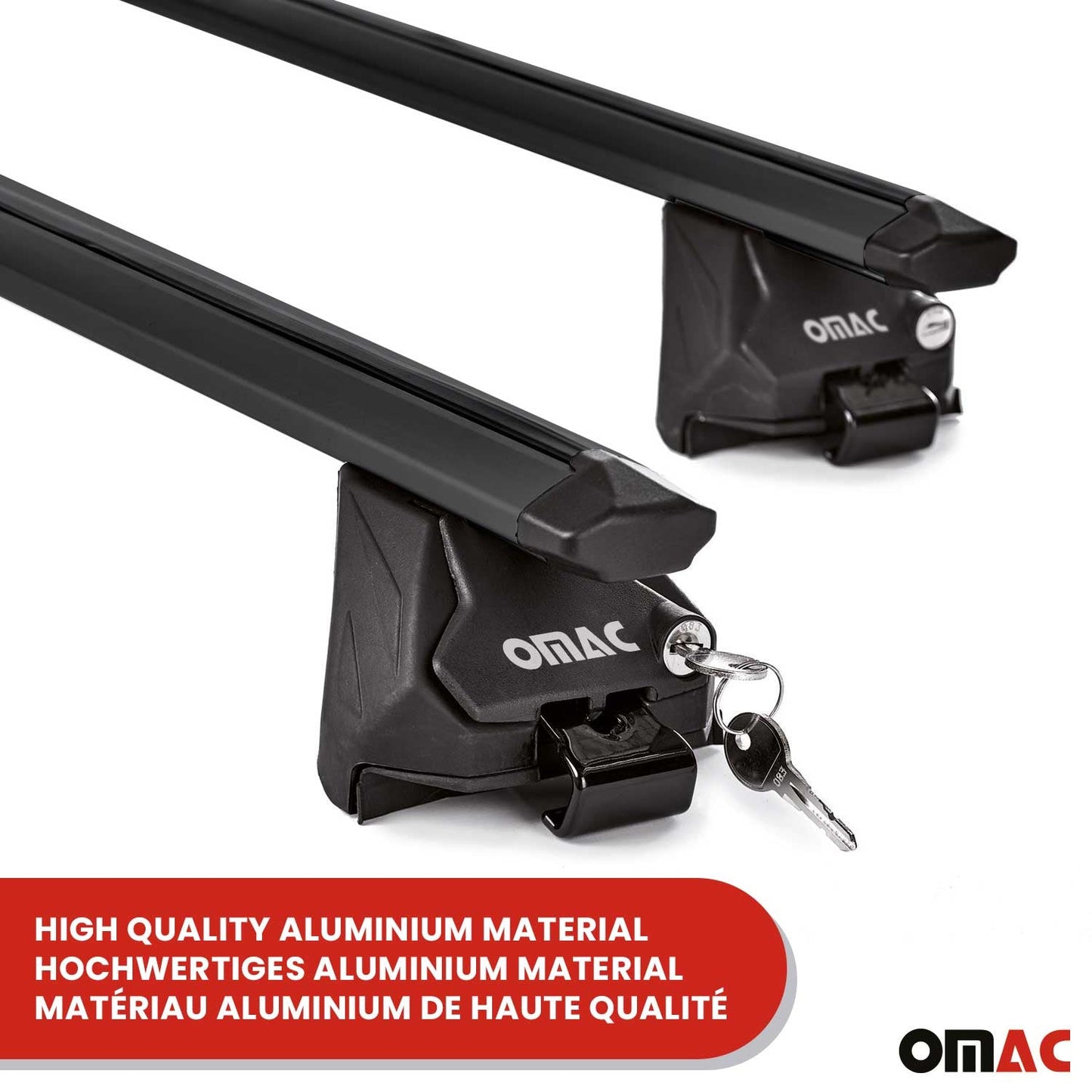 Portbagaj de plafon pentru Opel Mokka / Mokka X 2012-2019 100kg Alu Negru ABE