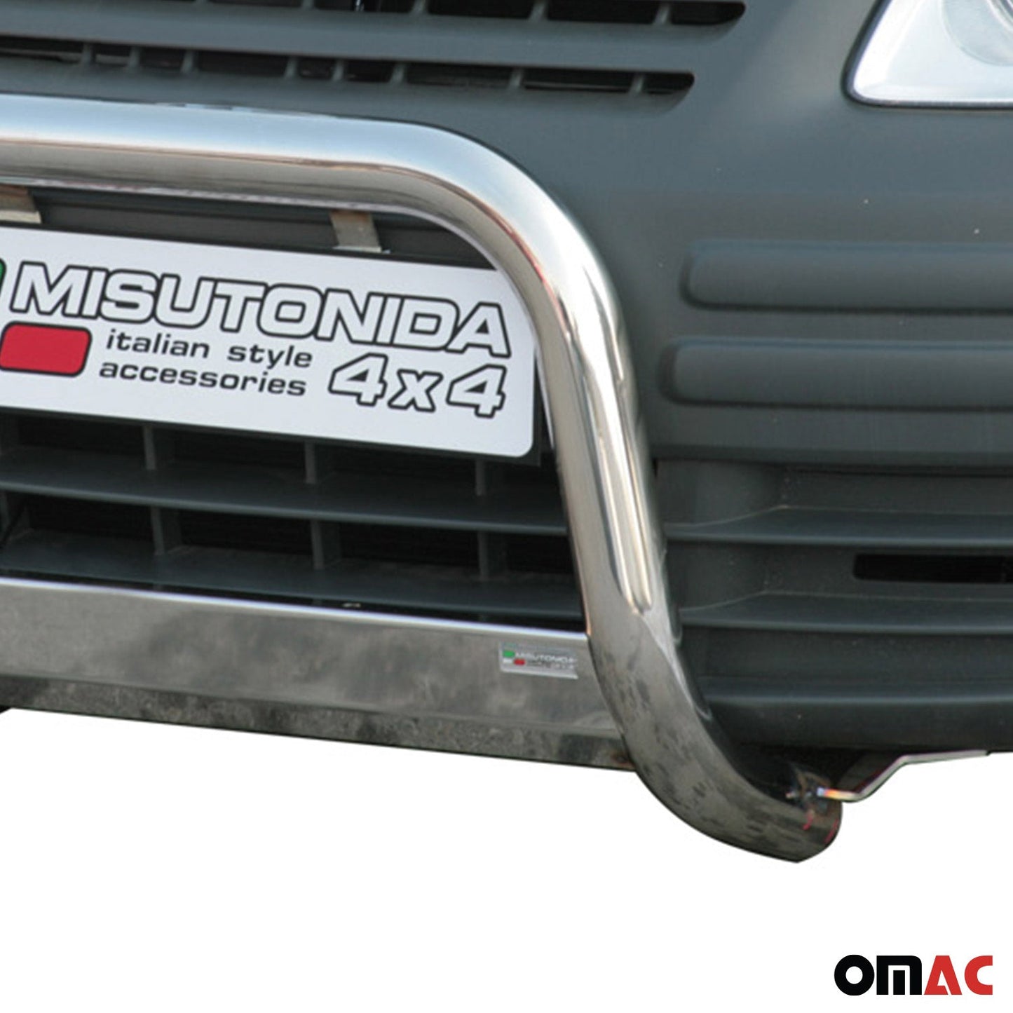 Bară de protecție/buton față pentru VW Caddy 2004-2015, ø63mm, oțel, negru, protecție