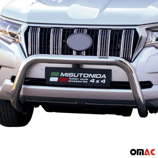 Bară de protecție față/protecție față pentru Toyota Land Cruiser Prado J150 2018-2025 ø76 oțel