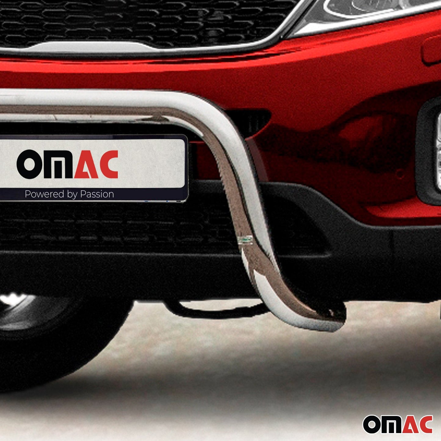 Bară de protecție/buton față pentru Kia Sorento 2012-2015 cu ABE (omologare de tip germană) Oțel Argintiu