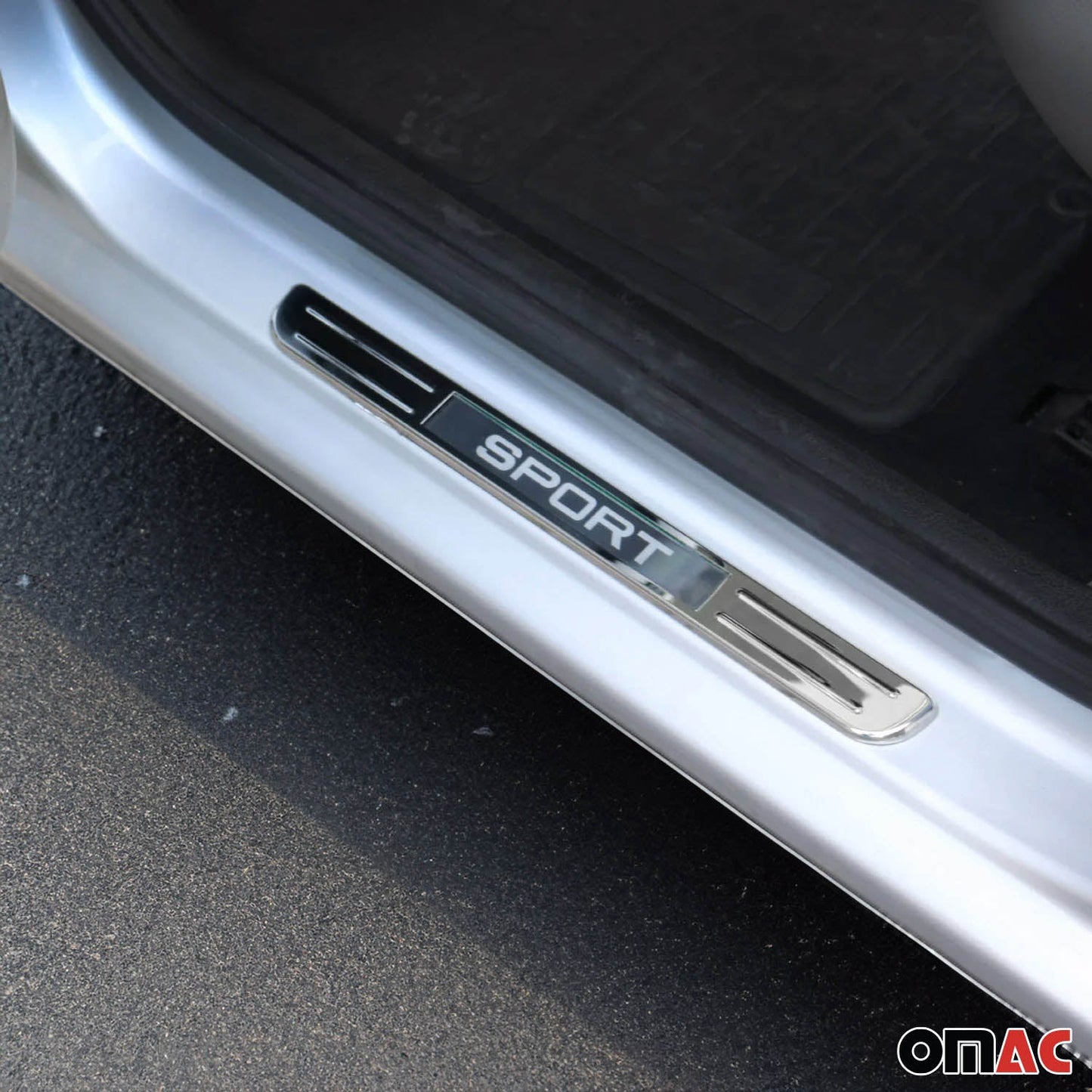 Einstiegsleisten Türschweller Chrom Led Edelstahl Lackschutz Sport 4 tlg