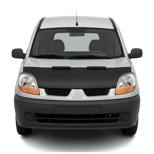 Protecție capotă anti-ciobire pentru Renault Kangoo 1996-2004, jumătate neagră