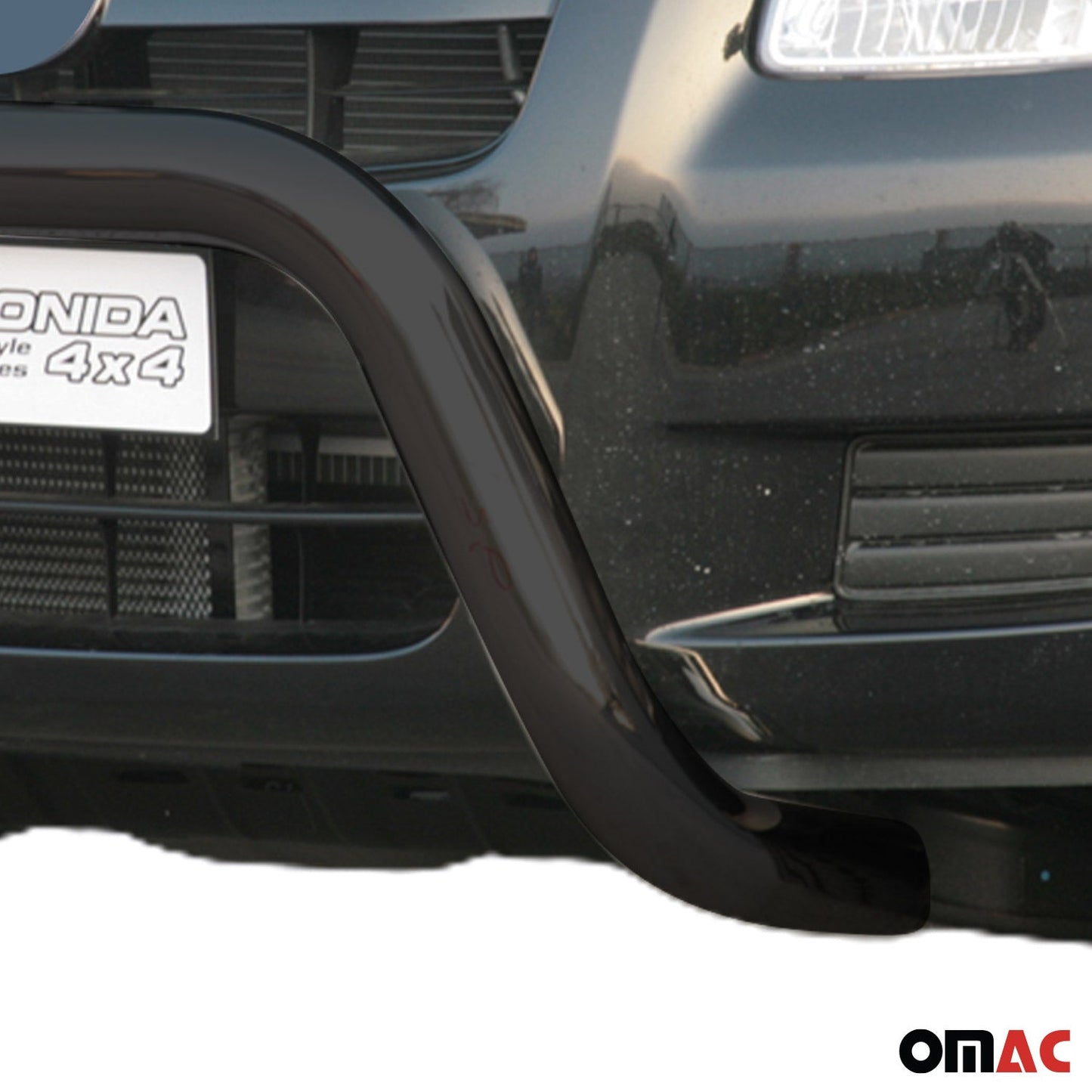 Bară de protecție/buton față pentru Mazda BT-50 2006-2012 ø76mm oțel negru protecție