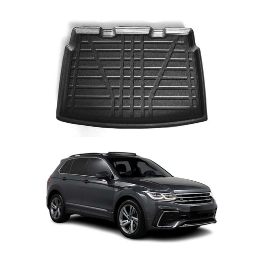 Protecție portbagaj/căptușeală pentru VW Tiguan 2016-2024, cauciuc TPE, negru
