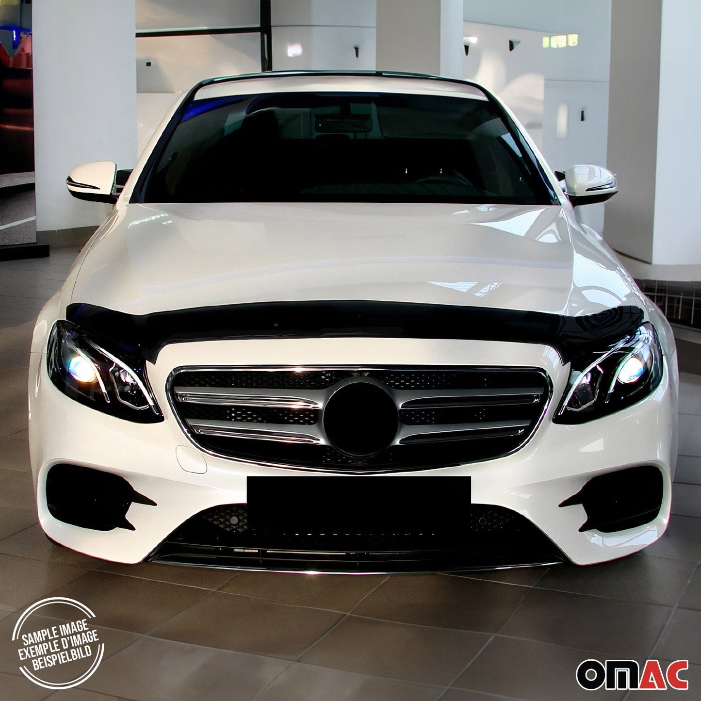 Motorhaube Deflektor Insektenschutz für Nissan Frontier 2005-2020 Dunkel