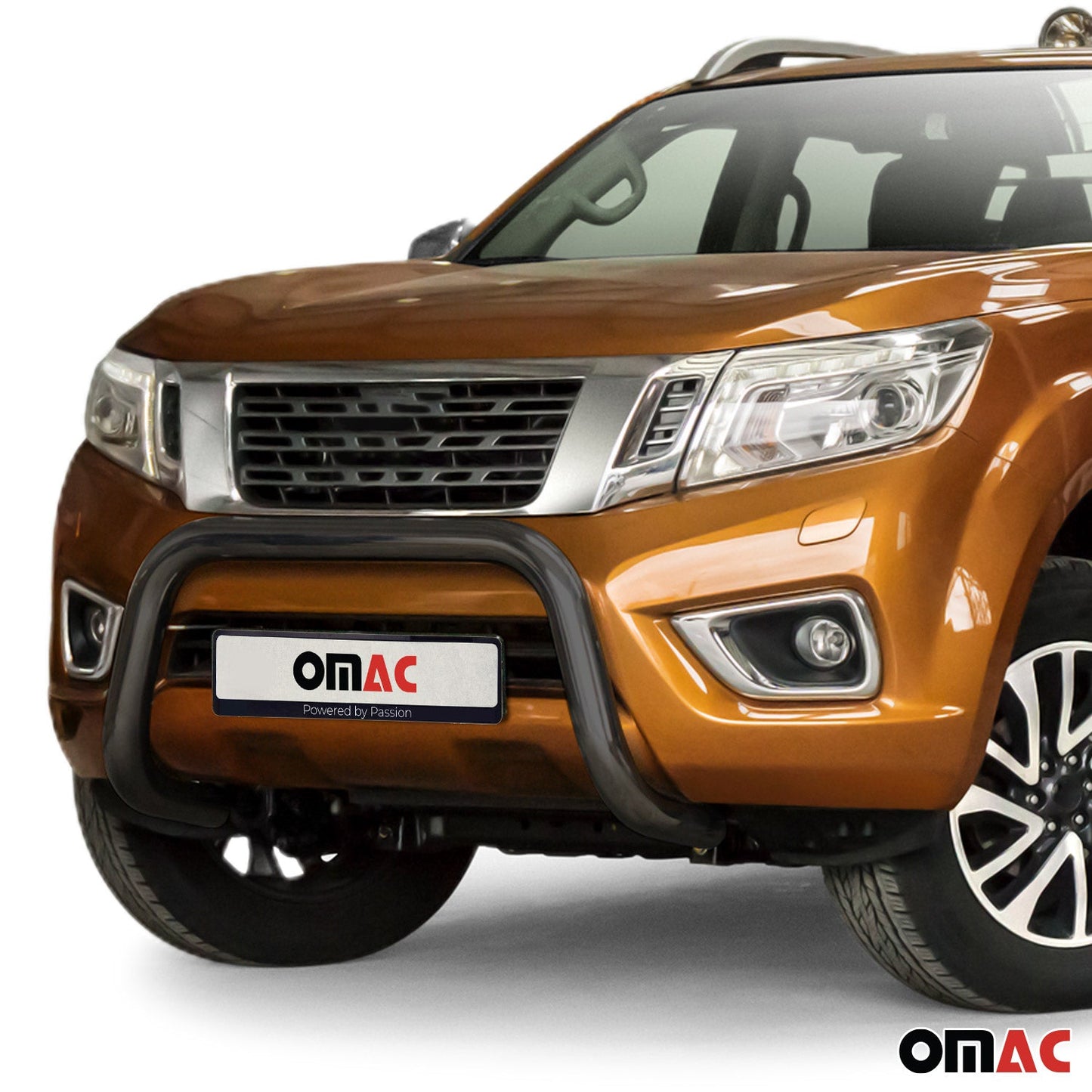 Frontbügel Frontschutzbügel für Nissan Navara NP300 2015-2025 Stahl ABE Schwarz