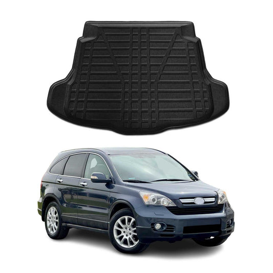 Kofferraumwanne Laderaumwanne für Honda CR-V 2006-2012 Gummi TPE Schwarz