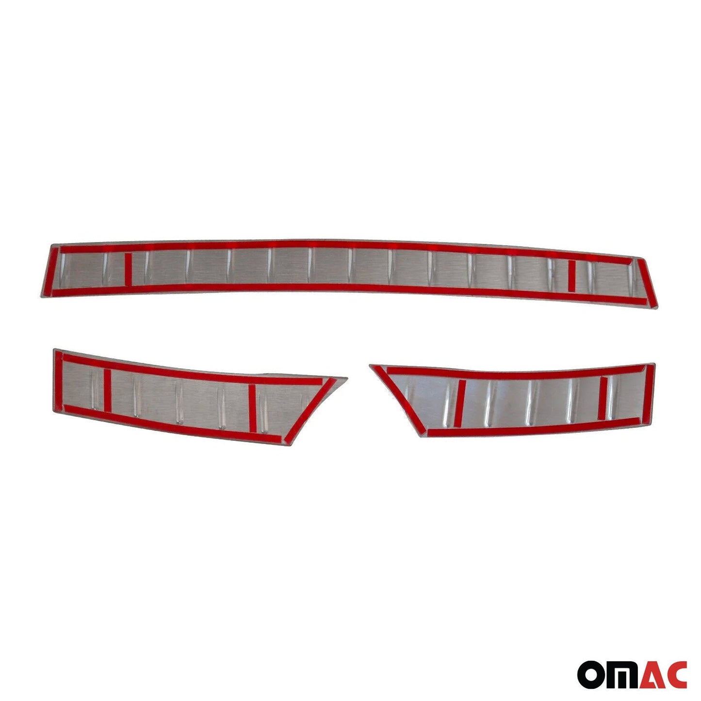 Ladekantenschutz Stoßstangenschutz für VW Tiguan 2007-2016 Chrom Gebürstet