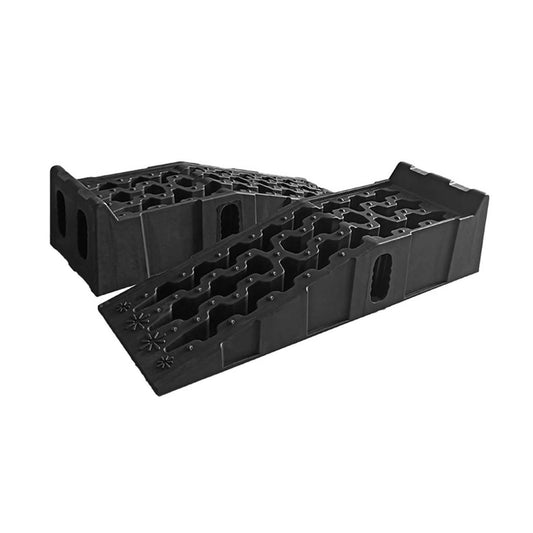 Auffahrrampe Auffahrkeile Stufenkeil für PKW Wohnwagen 5 tonne Autoreifen 2x