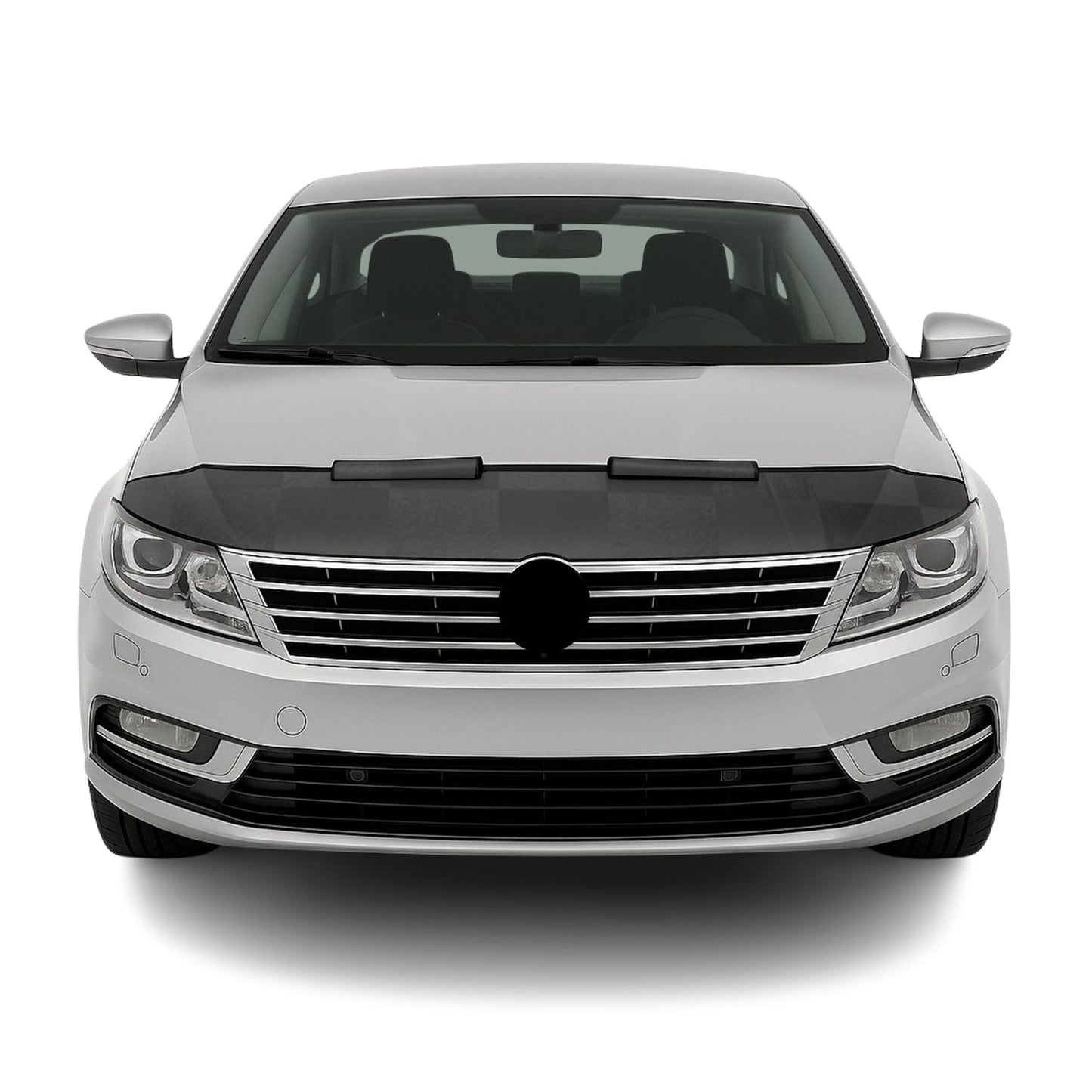 Protecție capotă anti-ciobire pentru VW Passat CC 2008-2012, model în carouri, pe jumătate