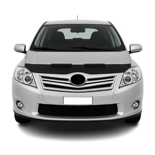 Haubenbra Steinschlagschutz Bonnet Bra für Toyota Auris 2010-2012 Schwarz Halb